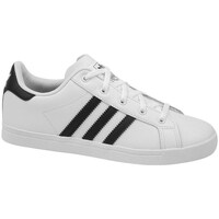 Shoes Children Low top trainers adidas Originals Coast Star C Black, White
