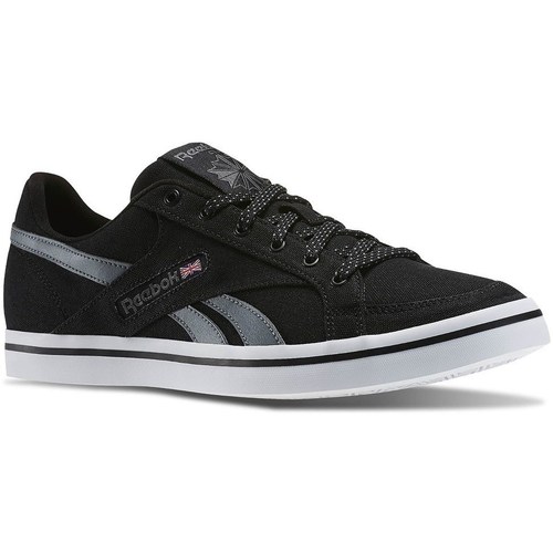 Shoes Men Low top trainers Reebok Sport LC Court Vulc Low Black, White, Grey