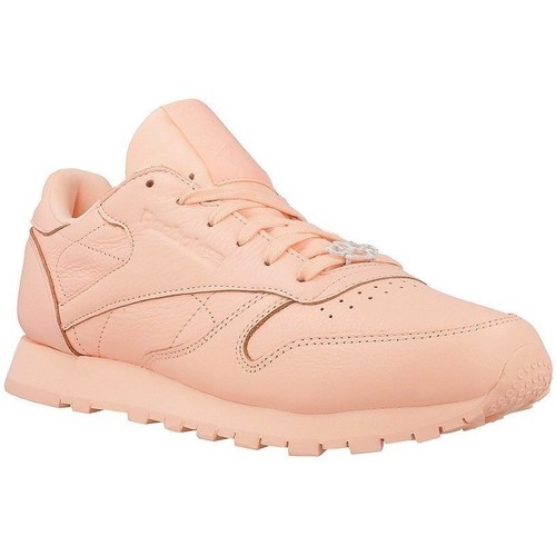 Shoes Women Low top trainers Reebok Sport Classic Leather L Pink