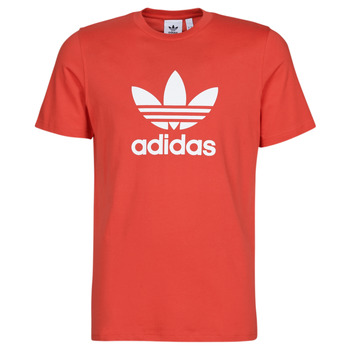 Clothing Men Short-sleeved t-shirts adidas Originals TREFOIL T-SHIRT Red