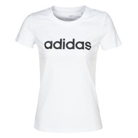 Clothing Women Short-sleeved t-shirts adidas Performance E LIN SLIM T White