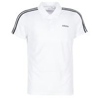 Clothing Men Short-sleeved polo shirts adidas Performance M D2M CLA 3S PO White