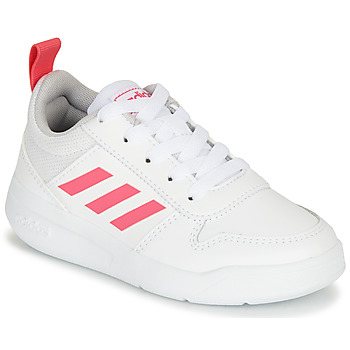 Shoes Girl Low top trainers adidas Performance TENSAUR K White / Pink