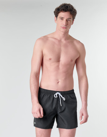 Clothing Men Trunks / Swim shorts Lacoste FLORI Black