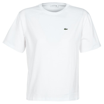 Clothing Women Short-sleeved t-shirts Lacoste BENOIT White