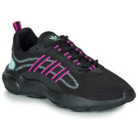 Shoes Women Low top trainers adidas Originals HAIWEE W Black / Purple