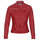 Clothing Women Leather jackets / Imitation leather Moony Mood PUIR Red