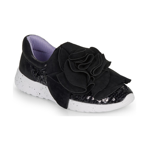 Shoes Women Low top trainers Irregular Choice RAGTIME RUFFLES Black