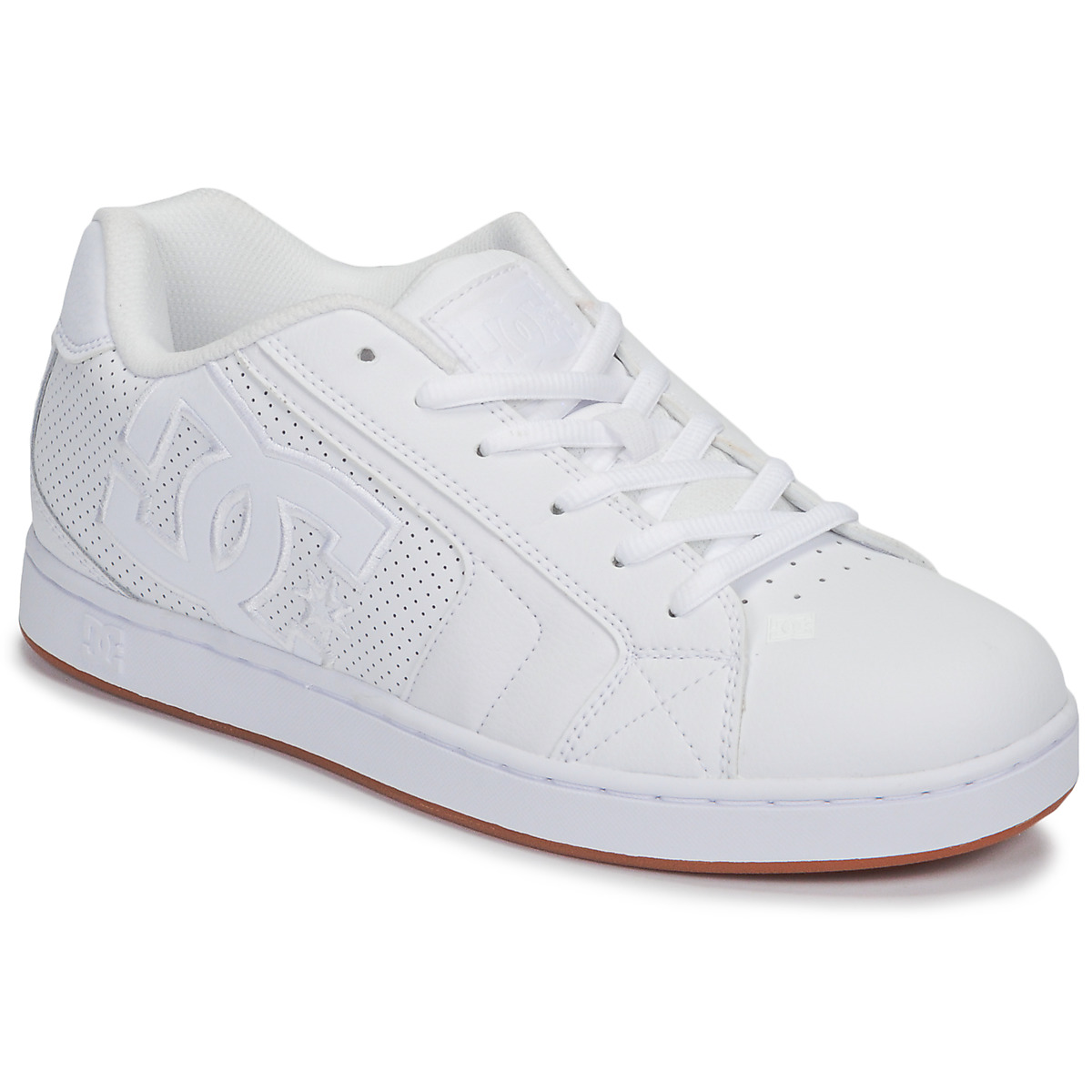 dc shoes  net  men's shoes (trainers) in white