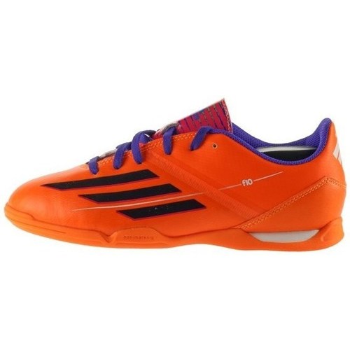 Shoes Children Low top trainers adidas Originals F10 IN J Violet, Orange