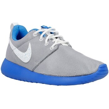 Shoes Children Low top trainers Nike Roshe One GS Grey, Blue