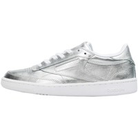Shoes Women Low top trainers Reebok Sport Club C 85 S Shine Silver