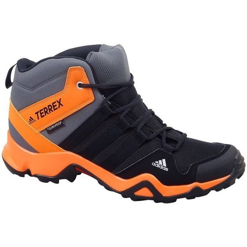Shoes Children Walking shoes adidas Originals Terrex AX2R Mid CP Grey, Black, Orange