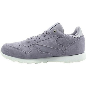 Shoes Children Low top trainers Reebok Sport CL Leather Mcc White, Grey