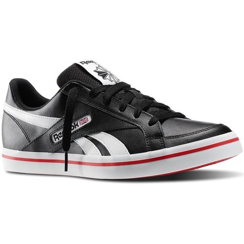 Shoes Men Low top trainers Reebok Sport LC Court Vulc Black, White, Red