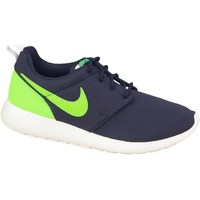 Shoes Children Low top trainers Nike Roshe One GS Graphite, Celadon