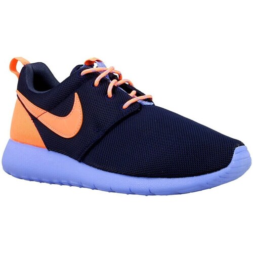 Shoes Children Low top trainers Nike Roshe One GS Navy blue, Orange