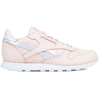 Shoes Girl Low top trainers Reebok Sport Classic Leather Pink
