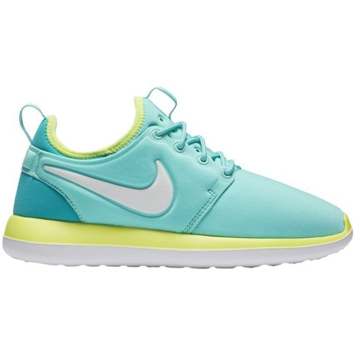 Shoes Children Low top trainers Nike Roshe Two White, Blue