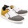 Shoes Men Low top trainers Skechers Brendon Seldor White, Grey, Yellow