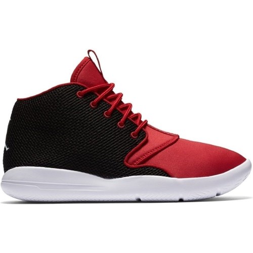 Shoes Children Mid boots Nike Air Jordan Eclipse Chukka BG White, Red, Black