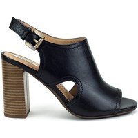 Shoes Women Sandals Geox Audalies High Black