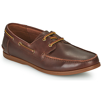 Shoes Men Boat shoes Clarks PICKWELL SAIL Brown