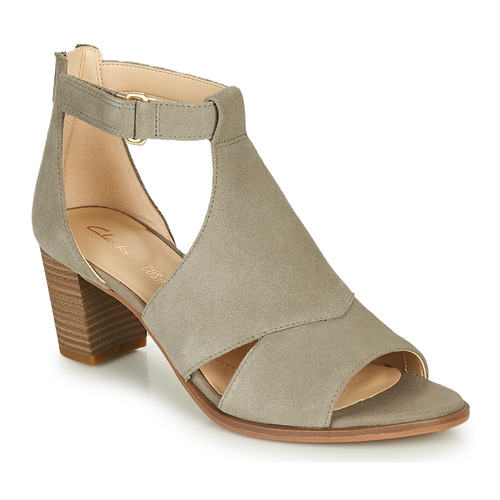 Shoes Women Sandals Clarks KAYLIN60 GLAD Taupe