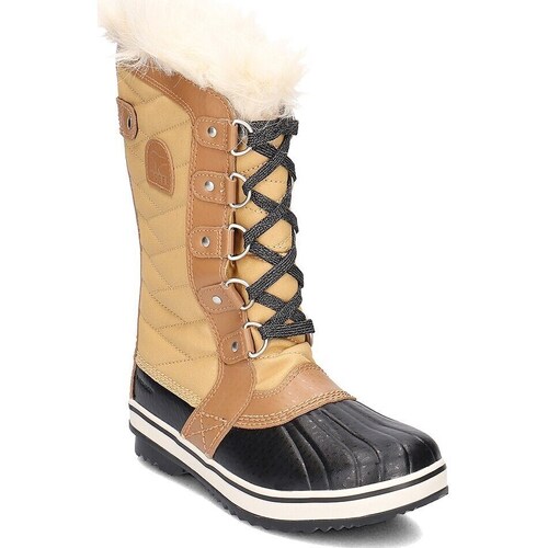 Shoes Children Snow boots Sorel Tofino II Black, Brown