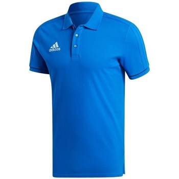 Adidas  Tiro 17  men's Polo shirt in Blue