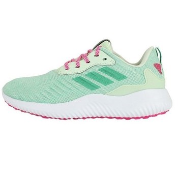 Shoes Children Low top trainers adidas Originals Alphabounce RC XJ Pink, Green, White