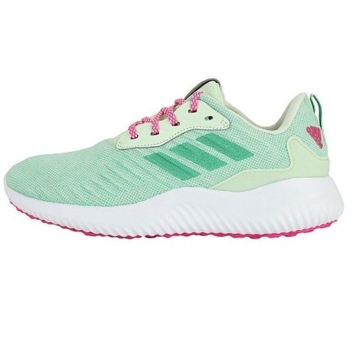 Shoes Children Low top trainers adidas Originals Alphabounce RC XJ White, Green, Pink