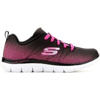 Shoes Children Low top trainers Skechers Skech Appeal 20 Black, Pink