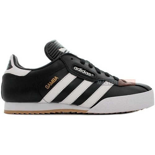 Shoes Men Low top trainers adidas Originals Samba Super Black, White