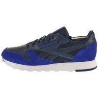 Shoes Men Low top trainers Reebok Sport CL Leather Blue, Graphite