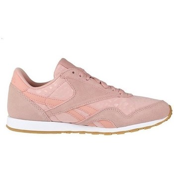 Shoes Women Low top trainers Reebok Sport CL Nylon Slim Txt L Pink