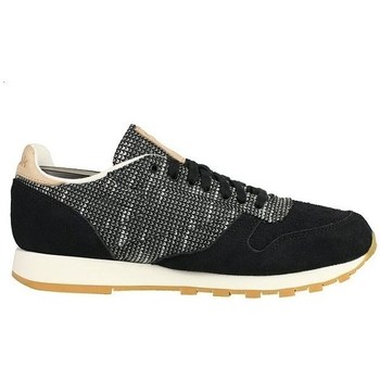 Shoes Men Low top trainers Reebok Sport Classic Leather Ebk Black, Grey