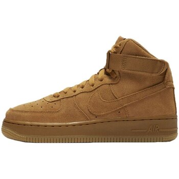 Shoes Children Hi top trainers Nike Air Force 1 High LV8 GS Golden, Honey, Yellow