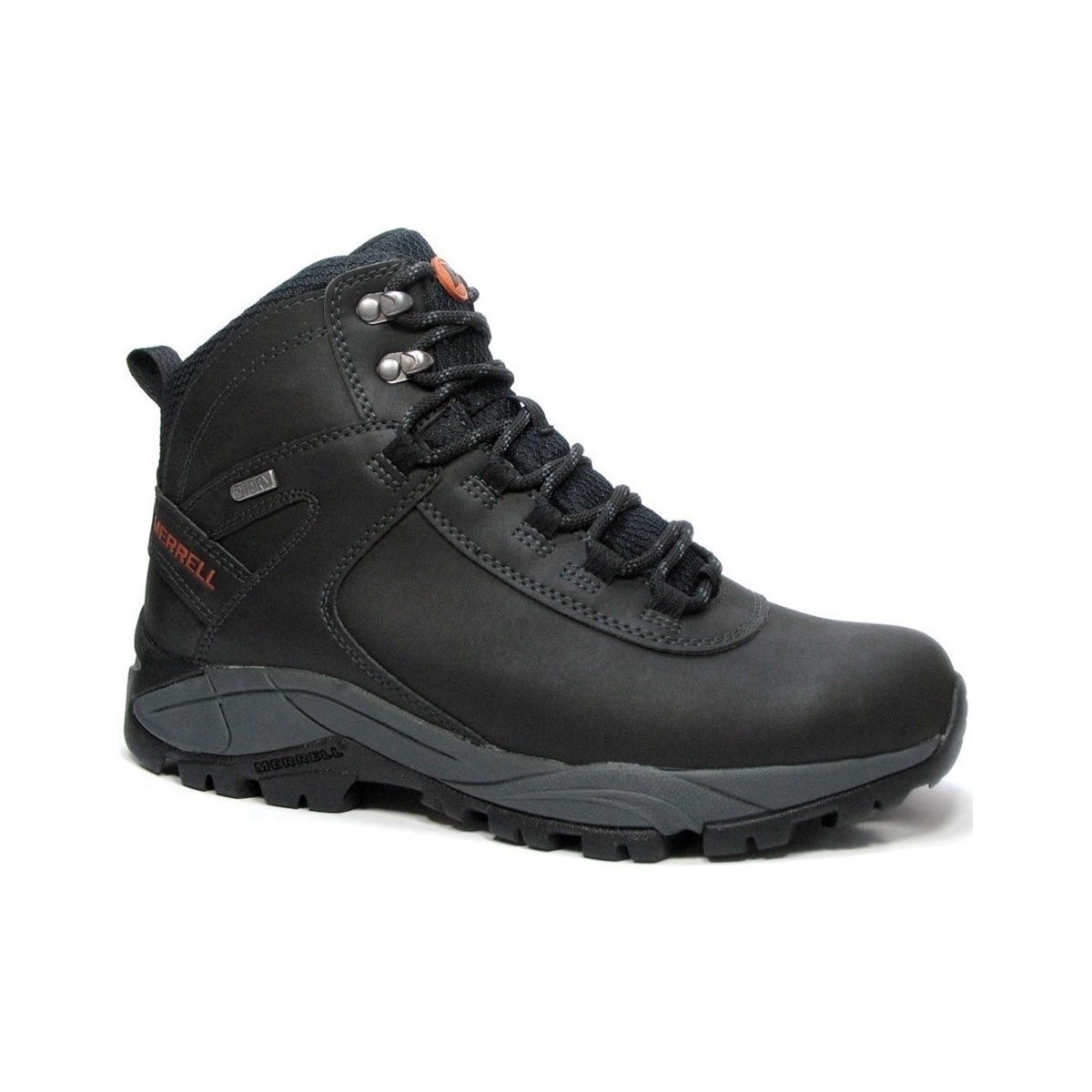 Shoes Men Walking shoes Merrell Vego Mid Leather Waterproof Black