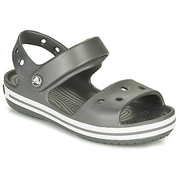 Shoes Children Outdoor sandals Crocs CROCBAND SANDAL KIDS  black / White