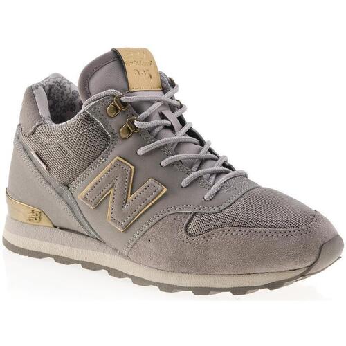 Shoes Women Mid boots New Balance 996 Brown