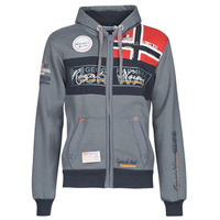 Clothing Men Sweaters Geographical Norway FLYER Grey / Dark