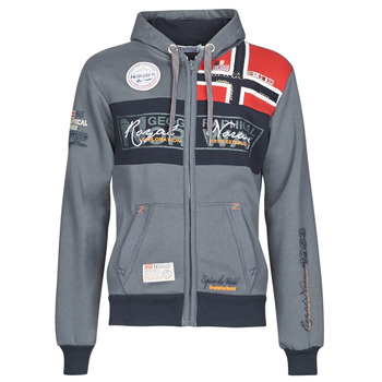 Clothing Men Sweaters Geographical Norway FLYER Grey / Dark