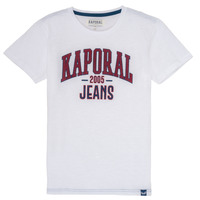 Clothing Boy Short-sleeved t-shirts Kaporal ERNIE White