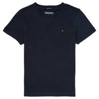Clothing Boy Short-sleeved t-shirts Tommy Hilfiger KB0KB04140 Marine