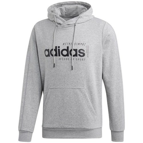 Clothing Men Sweaters adidas Originals M Brilliant Basics Hooody Grey