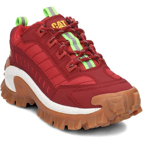 Shoes Women Low top trainers Caterpillar Intruder Red, Burgundy