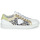 Shoes Women Low top trainers Philippe Morvan FURRY White / Leopard / Glitter