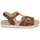 Shoes Girl Sandals Citrouille et Compagnie MINOTTE Brown / Gold