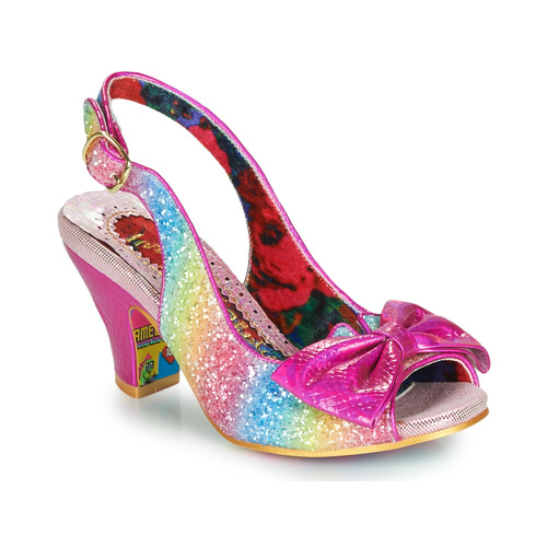 Shoes Women Heels Irregular Choice Hiya Synth Pink / Glow